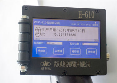 China Altura portátil de la impresión de la máquina el 12.7MM del codificador del chorro de tinta del PDA del alto rendimiento proveedor
