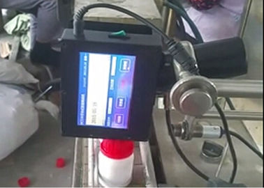 China Expira la impresora de chorro de tinta industrial del PDA de la fecha para las botellas/el papel de aluminio plásticos proveedor