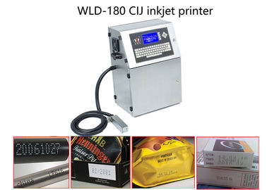 China Máquina continua de la codificación de la fecha de la impresora de chorro de tinta de la tinta de secado rápido para la caja/la cápsula de Medcine proveedor