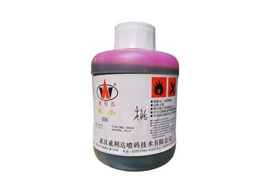 China El solvente de la impresora 500ML de CIJ basó la certificación de la tinta MSDS del chorro de tinta proveedor