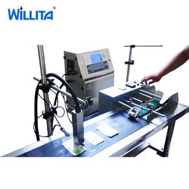 China Solo continuo del sistema de la impresora de la tinta del pigmento de la fecha de vencimiento coloreado con la función de la limpieza de uno mismo proveedor