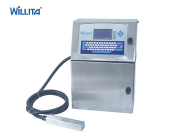 China Las latas de aluminio imprimen la máquina 164 m completamente automático/minuto del codificador del chorro de tinta de la fecha proveedor