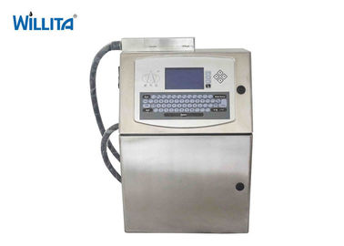 China Número de lote y fecha automáticos continuos de la impresora de chorro de tinta del carácter de la velocidad rápida pequeños proveedor