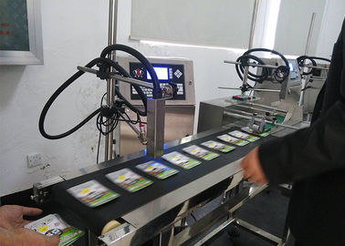 China Pequeña impresora de chorro de tinta del carácter del uso extenso, funcionamiento estable de la impresora del código buen proveedor