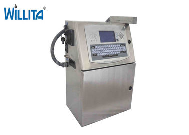 China Impresora de chorro de tinta continua del carácter de la eficacia pequeña, máquina de la codificación del chorro de tinta de la fecha proveedor